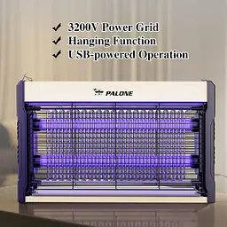 Електричний вбивця комах, УФ-лампа USB 3200 V - мініатюра 7