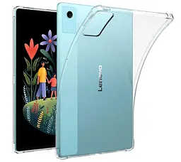 Силіконовий чохол бампер Primolux Silicone для планшета Lenovo Idea Tab Plus 12.1" / Xiaoxin Pad 12.1" - Clear - мініатюра 2
