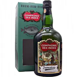 Ром Compagnie des Indes Blend Jamaica 5yo, 43%, 0,7 л, в подарочной коробке