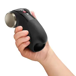 Мастурбатор для головки пеніса Fun Factory COBRA LIBRE II Black, 2 мотори, гра без рук - мініатюра 5