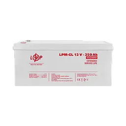 Акумулятор гелевий LPM-GL 12 V - 250 Ah