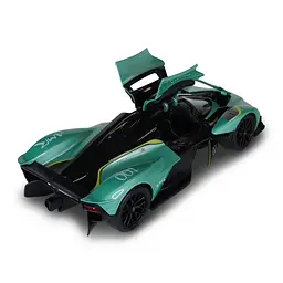 Автомодель - ASTON MARTIN VALKYRIE (зелений, 1:18) TechnoDrive 250938AMVKSG - мініатюра 2