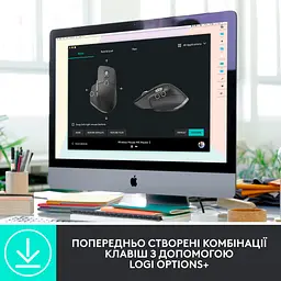Мишка Logitech MX Master 3S for Business Performance Wireless/Bluetooth Graphite (910-006582) - мініатюра 7