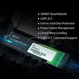 SSD накопичувач Apacer AS2280F4L 2TB (AP2TBAS2280F4L-1) [155393] - мініатюра 2