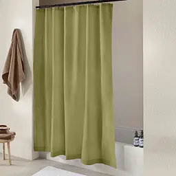 Шторка для душу та ванної Cosas 180x200 olive, оливка (ShowerCurtains_27Olive_DUK_180x200) - мініатюра 3