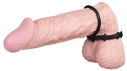 Ерекційне кільце You2Toys Steely Cockring 3.7 см чорний - мініатюра 4
