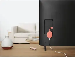 ТВ приставка Google Chromecast 4K with Google TV Sunrise (GA01920-US) - мініатюра 3