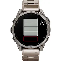 Смарт-годинник Garmin Fenix 8 AMOLED Sapphire 47mm Titanium with Vented Titanium Bracelet [010-02904-40] [115090] - мініатюра 12