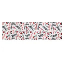 Ранер Ardesto Happy Holidays, 40х140см, 90% поліестер, 10% бавовна, білий (ART01HW) - мініатюра 2