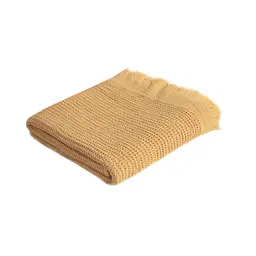 Рушник Lotus Home - Rius mustard гірчичний 90x170 - мініатюра 6