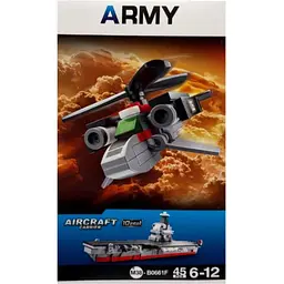 Дитячий конструктор Aircraft carrier Bambi M38-B0661-6 45 деталей