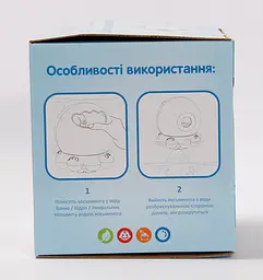 Іграшка розвиваюча Lindo для купання, бордо (P 272 ) - мініатюра 4