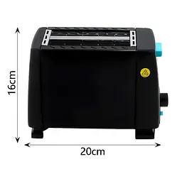 Тостер електричний BITEK BT-263 1000W Black - мініатюра 5