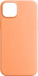 Чохол MAKE Apple iPhone 15 Plus Silicone Orange - мініатюра 1