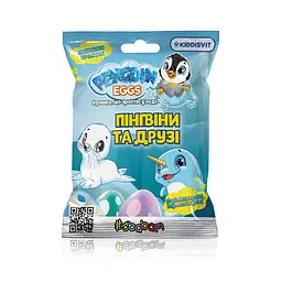 Іграшка, що росте Sbabam Penguin Еggs Пінгвіни в яйці та друзі T049-2019