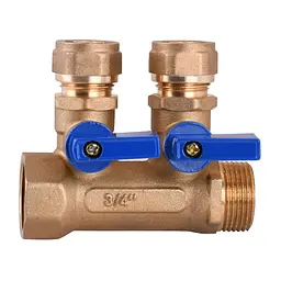 Колектор Cristal 3/4х16 ″2-ий з перекриванням (NM-1018) 000003288