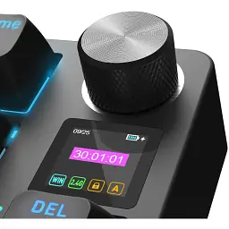 Bluetooth Клавіатура HATOR Icefall PRO HTK450UA TFT display Black UA - мініатюра 7