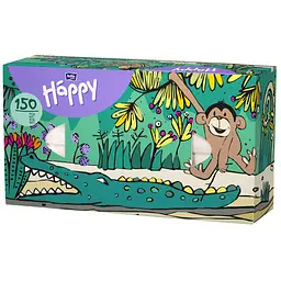 Носовички двошарові Bella Baby Happy, в асортименті, 150 шт. - мініатюра 3
