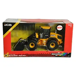 трактор Britains Jcb 419S 1:32 пластик желтый черный - миниатюра 4
