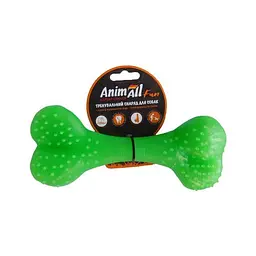 Іграшка AnimAll Fun кістка зелена 25 см