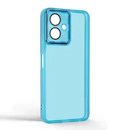 Защитный чехол для Infinix Smart 10 4G, Shade, синий, TPU+PC, матовый, защита всего корпуса, панель-накладка, противоударный, с высокими бортами, амортизирует удары при падениях, ArmorStandart (ARM87955) - мініатюра 2