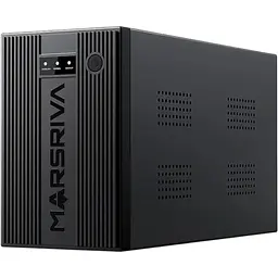 ДБЖ Marsriva MR-UF2000, 2000ВА/1200Вт, Line-Interactive, LED version, 2хSchuko, 2x12V/9Ah, metal