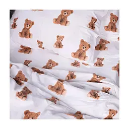 Постільна білизна MirSon 017 Teddy Фланель 2x143x210 Сімейний (2200009655593) - мініатюра 4