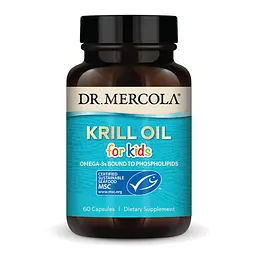 Омега-3 рыбий жир Dr. Mercola Krill Oil for Kids 60 капсул