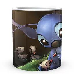 Кухоль GeekLand Lilo and Stitch Ліло і Стіч LS 02.07 330 мл білий - мініатюра 2