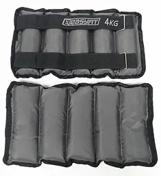 Обтяжувачі для ніг та рук з металом EasyFit Metal 4 кг (пара) - мініатюра 2