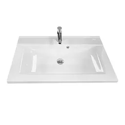 Раковина Adamant Quanto 80 white 4824296206301, Білий - мініатюра 2
