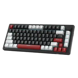 Клавіатура MageGee MK-Star 75 Yellow Switch White/Black/Red (6971969727236-UA) [159846] - мініатюра 2
