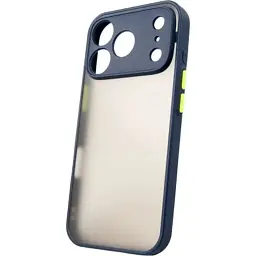 Чохол до мобільного телефона Dengos Matte iPhone 17 Pro Blue (DG-TPU-MATT-171) - мініатюра 3