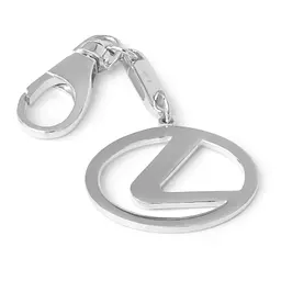 Срібний брелок Lexus (Лексус) (9001)