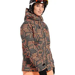 Жіноча куртка Rehall Kiki Womens 2023 XS Сірий-Рожевий - мініатюра 5