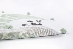 Килимок в дитячу кімнату Irya - Bunny mint ментоловий 110x110 - мініатюра 3