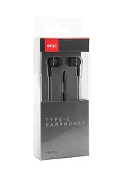 Гарнітура Ergo VM-735 Type-C Black (VM-735K) - мініатюра 3