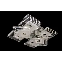 LED люстра світильник з пультом і підсвічуванням Linisoln 2726-4+2 CH