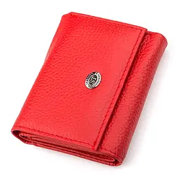 Жіночий шкіряний гаманець (ST440) ST Leather 7,5х9,5х2,5 см acs0015733