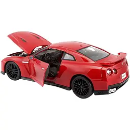 Автомодель Bburago Nissan GT-R 1:24 Red (18-21082) [119117] - мініатюра 3