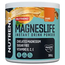 Вітаміни та мінерали Nutrend MagnesLife Instant Drink Powder, 300 грам - Апельсин