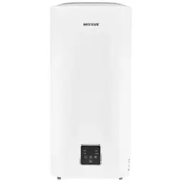 Водонагрівач Mixxus EWH-09050 FLAT WET 50 л, 2 кВт, мокрий ТЕН, вертикальний, прямокутний, білий (WH0594)