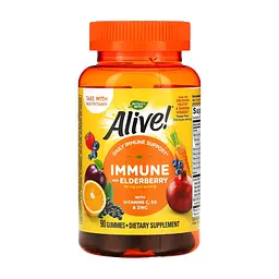 Комплекс вітамінів для імунітету Alive!® Immune Gummy - 90 gummies