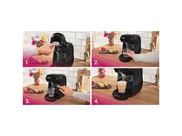 Капсульна кавоварка еспресо Bosch Tassimo Happy friendly black TAS102E - мініатюра 4