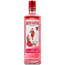 Упаковка джину Beefeater Pink Strawberry 37.5% 4.2 л (0.7 л х 6 шт.) - мініатюра 2