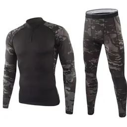 Термобілизна чоловіча Solve Dark Camo L