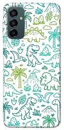 TPU чохол Demsky Dino pattern для Samsung Galaxy M14 5G