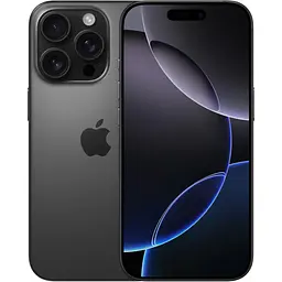 Смартфон Apple iPhone 16 Pro 128GB Black Titanium (MYND3) [114849] - мініатюра 1