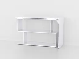 Стіл комп'ютерний кутовий Forte Alma 1200x770x500 Білий (id27-0000-41-white) - мініатюра 3