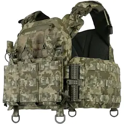Плитоноска Kiborg GU gen.2 + 3 підсумки Pixel (1000-k45001)